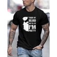 thumbnail image 1 of Camiseta con estampado "Toca mi Barba...", camisetas para hombre, camisetas casuales de manga corta para verano, camisetas de ocio, 1 of 8