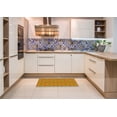 thumbnail image 6 of Ahgly Company Machine Washable Indoor Square Transitional Pistachio Green Area Rugs, 3' Square, 6 of 7