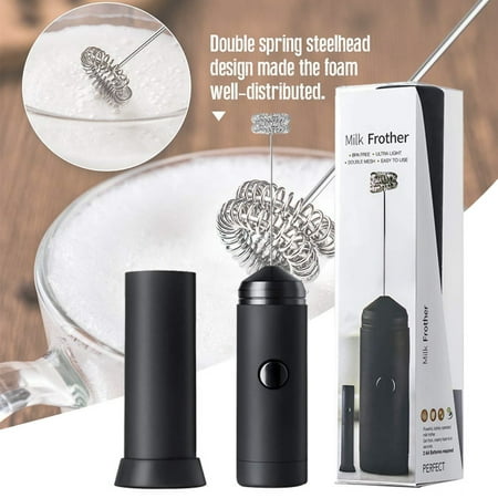 

Electric Whisk Charging Cream Blender Milks Stir Stainless Steel Stir Stick for Coffee New