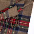 thumbnail image 2 of Womens Hooded Tassels Cape Shawl Poncho Imitation Wool Thickened cloak Keep warm, 2 of 5