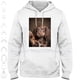 thumbnail image 3 of Sudadera con capucha Charlie Wave 100 % algodón, cachorro cocker spaniel, perro de trabajo Wave, color marrón chocolate, 3 of 5