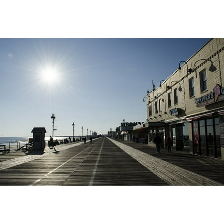 Shores City Center - LAMINATED POSTER Ocean City New Jersey Beach Jersey Shore Boardwalk Poster Print 24 x 36