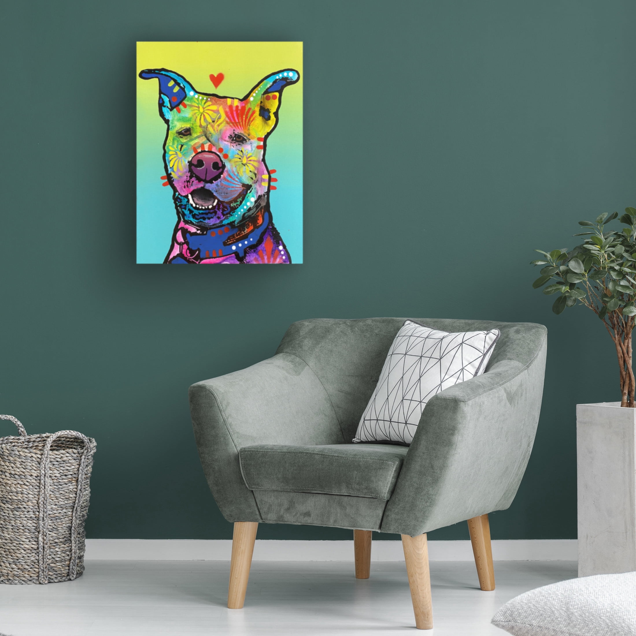 Canvas Wall Art - Dean Russo- Exclusive 'Relax' Wall Art for Living Room, Bedroom, or Office Décor by Trademark Fine Art - 14 x 19 Inches