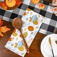 thumbnail image 4 of Fall Kitchen Dish Towel 18 x 26 Inch Autumn Pumpkins Tea Towels Rustic Vintage Fall Harvest Dishcloth Hand Drying Cloth Towel for Holiday Kitchen Cooking Baking, Set of 2, 4 of 6