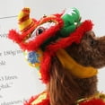 thumbnail image 4 of Cute Lion Dances Dog Costume With Horn New Year Cat Dog Clothes For Small Medium Large Dogs New, 4 of 5