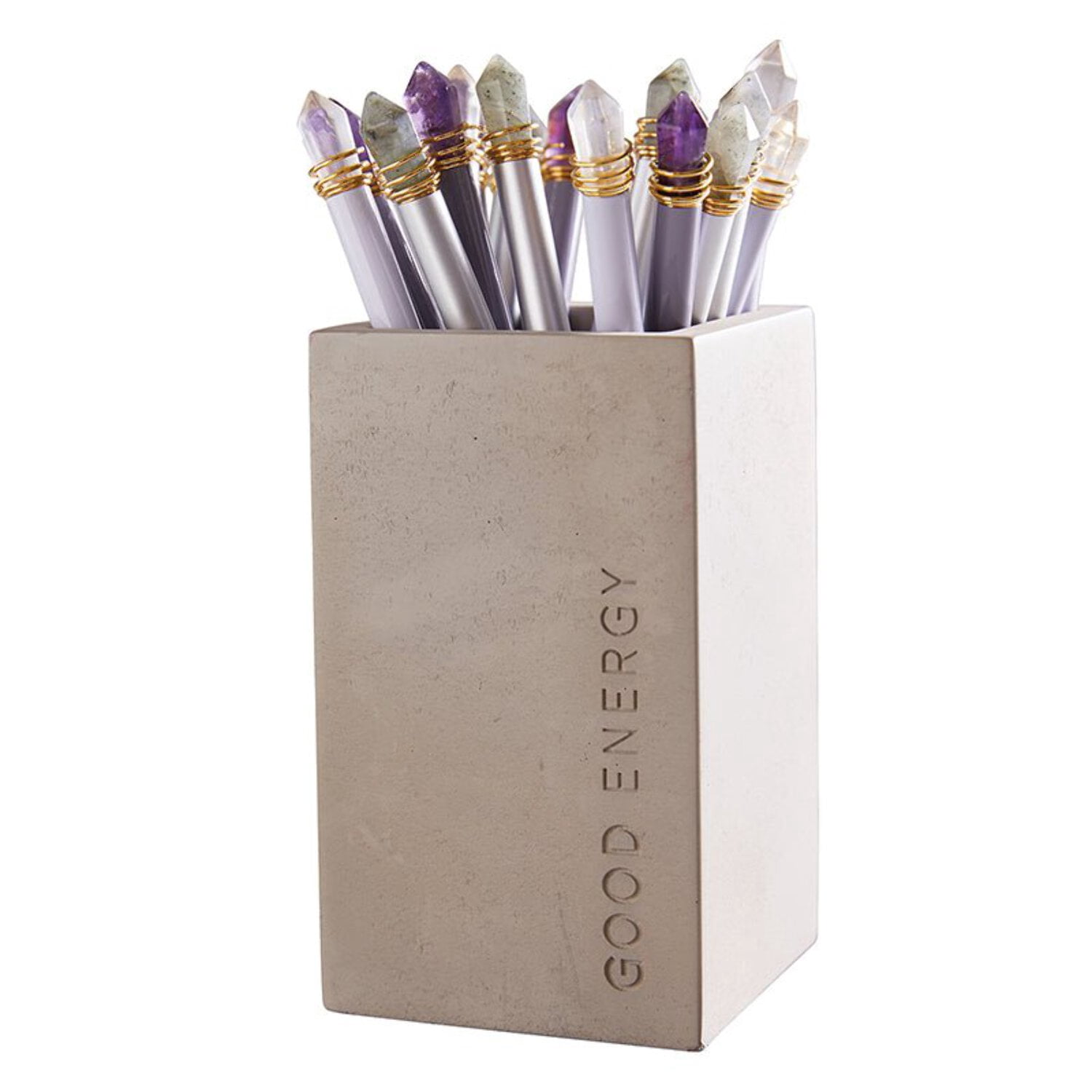 Christian Brands G2686 Crystal Pen  AmethystPack of 6