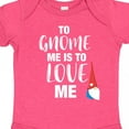 thumbnail image 4 of Inktastic Gnome Me Love Me Girls Baby Bodysuit, 4 of 5
