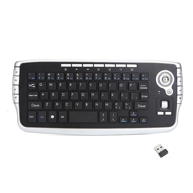 Methold Teclado Inalámbrico Con Trackball Sky Squirrel Juegos de teclado y mouse para computadora