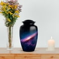 thumbnail image 7 of MUKTIVE Galaxy Funeral Urn for Human Ashes Adult Mom & Dad, Memorial Large Decorative Urns for Couple Ashes, Cremation Urns, Black Burial Urn for Male & Female, 10 Inch, 7 of 7
