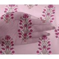 thumbnail image 4 of oneOone Tissu Viscose Chiffon Feuilles & Floral Imprimé au Mètre 42 Pouces de Large, 4 of 4