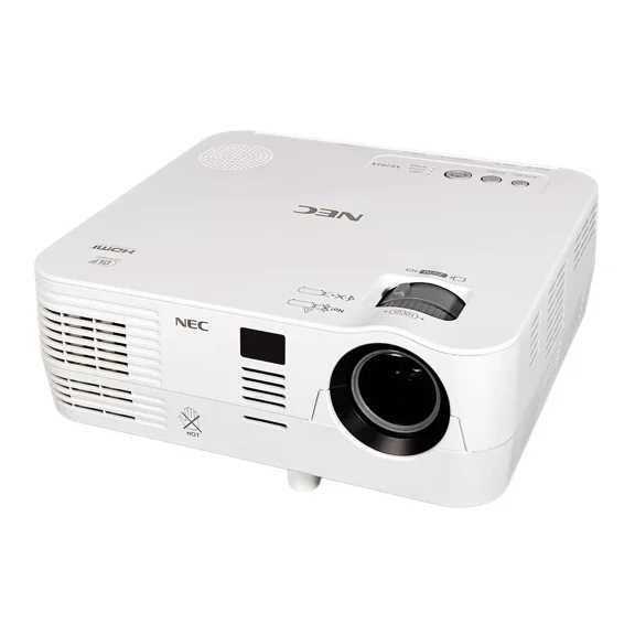 Pre-Owned NEC NP-VE281X - DLP Projector 2800 Lumens HD PC 3D Ready XGA with Accessories Bundle
