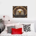 thumbnail image 4 of Fuzoiu Vintage Pattern Bald Eagle Print Canvas Wall Art for Bathrooms,Wall Decor for Bedroom,Framed Artwork for Wall,Modern Wall Decorations Prints Picture for Kitchen Home, 4 of 6