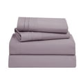 thumbnail image 6 of Nestl Twin Sheet Sets, 1800 Series Deep Pocket 4 Piece, Luxury Soft Microfiber Bed Sheet Sets, Dusty Purple, 6 of 8