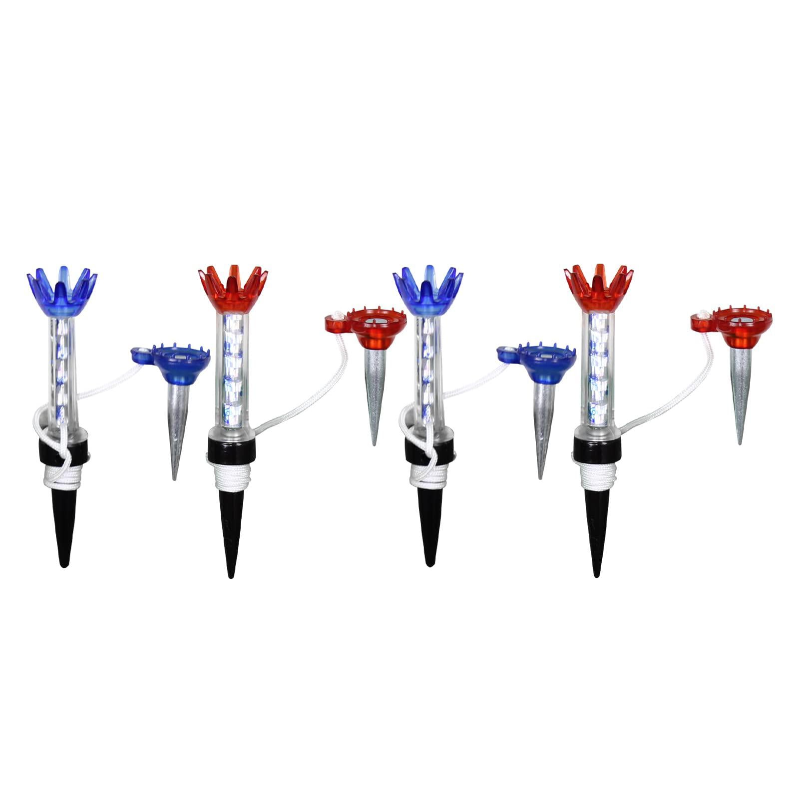 Golf Practice Tees, 4 Pieces Packed, Tee and Rubber Tee,Indoor