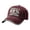 Wine Red, variant on Baseball Cap “There’s A 99% Chance I Don’t Care” Funny Letter Design Adjustable Dad Hat Vintage Distressed Casual Daily Sun Hat