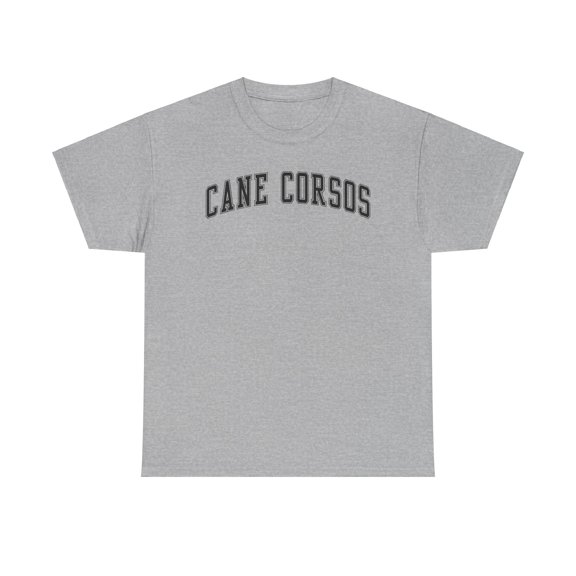 Cane Corso Shirt Gifts Tshirt Crew Neck Short Sleeve