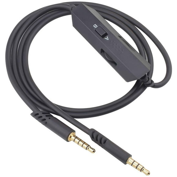 Alitutumao Replacement A10 A40 Cord Aux Cable with A&B Modes Inline Mute Volume Control and Mic Compatible with Astro A10 A40 A30 A50 Gaming Headsets to PC Mobile MixAmp PS4 and More