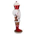 thumbnail image 2 of Northlight 18" Gingerbread Kisses Cupcake Soldier Christmas Nutcracker Figure, 2 of 3