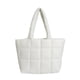 thumbnail image 1 of Bolso Puffer Satchel Bandolera para Mujer Color Sólido Nylon, 1 of 9