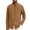 #Orange, variant on DPTALR Men's Solid Color Casual Linen Open Front Button-Up Stand Collar Long Sleeve Shirt Top,Army Green,Big and Tall Men XL