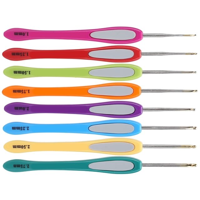 Colorful Crochet Hook Set, 8Pcs Sewing Needle Set Crochet Hook, Home For Sewing Weaving Knitting
