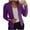 Purple, variant on Great Gifts for Less Ofreoo Women's Solid Color Casual Fashion Button Long Sleeved Cardigan Jacket Coat Tops Fall Coats for Women 2024