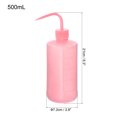 thumbnail image 2 of Botella Lavado Exprimible Unique Bargains 500mL Plástico Suculento Riego Irrigación Rosa Paquete de 2, 2 of 5