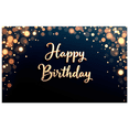 thumbnail image 5 of Golden Sparkle Birthday Banner Happy Birthday Festive Decoration Elegant Design for Birthday Party Indoor Celebration Event Decoration, 5 of 7