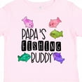 thumbnail image 4 of Inktastic Papa's Fishing Buddy with Colorful Fish Boys or Girls Toddler T-Shirt, 4 of 5