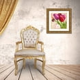 thumbnail image 3 of Mei, Silvia 26x26 Gold Ornate Wood Framed with Double Matting Museum Art Print Titled - The Bouquet (detail), 3 of 4
