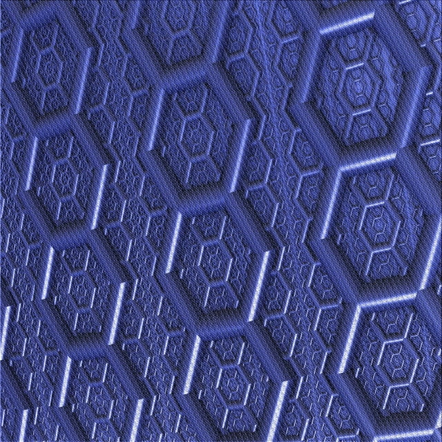 Ahgly Company Tapis d'Intérieur Lavable en Machine Carré en Denim Bleu Foncé, 7 Pieds Carré
