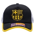 thumbnail image 2 of Unisex Black Barcelona Strike One8th Trucker Adjustable Hat, 2 of 4