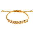 thumbnail image 1 of Handwoven Wax String Bracelet Bohemian Style Creative Crystal Temperament Bracelet For Women, 1 of 4