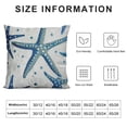 thumbnail image 5 of YINGXI Throw Pillow Covers Beach Ocean Coastal Green and Blue Decorative Pillow Cases Home Decor Standard Square Summer White Pillowcases 20x20in, 5 of 5