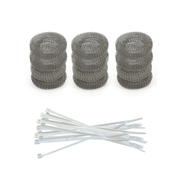 Trampa para pelusa para lavadora DR Quality Parts 29 x 6,5 cm, paquete de 12