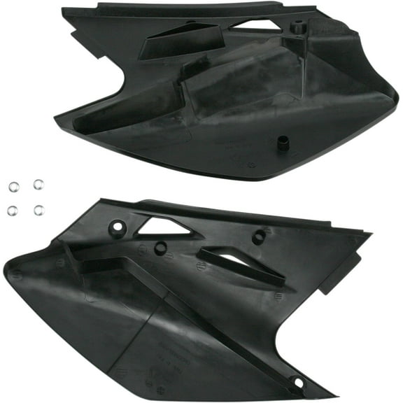 Acerbis Black Plastic Rear Side Panels (2043420001)