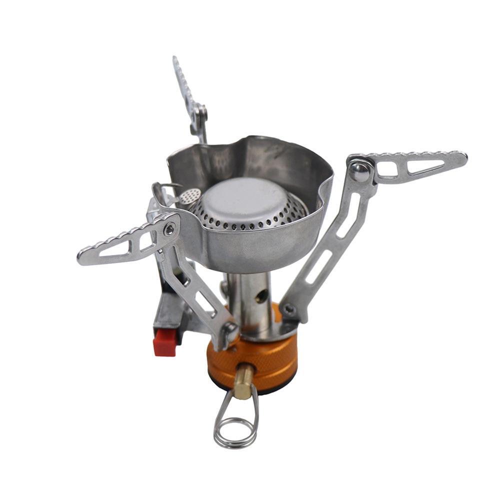 Camping Stove Travel Stove Portable Windproof Backpacking Stove Picnic Stove  with Piezo Ignition Camping Hiking - Walmart.com