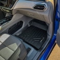 thumbnail image 3 of SMARTLINER All Weather Custom Fit Black 2 Row Floor Mat Liner Set Compatible With 2022-2025 Chevrolet Bolt EUV, 3 of 4