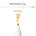thumbnail image 4 of Apple Barrel Multi-Surface Medium Tip Paint Pen, Neon Orange, 1 Piece, 4 of 11