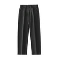 thumbnail image 1 of PEASKJP Men's Loose Fit Pants Loose Fit Open Bottom Mesh Athletic Pants with Zipper Pockets, Black XXL, 1 of 5
