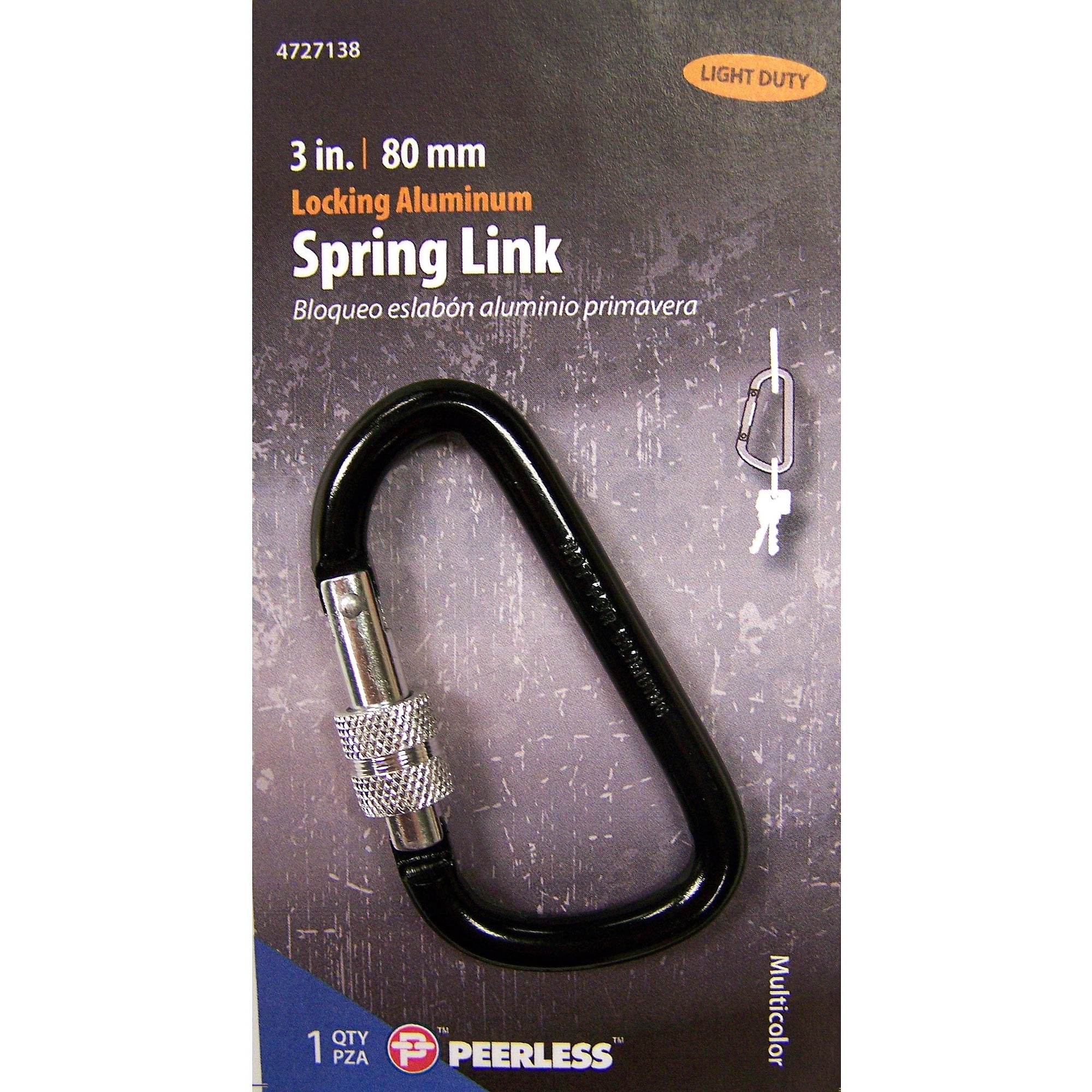 Peerless 3' Locking Spring Link
