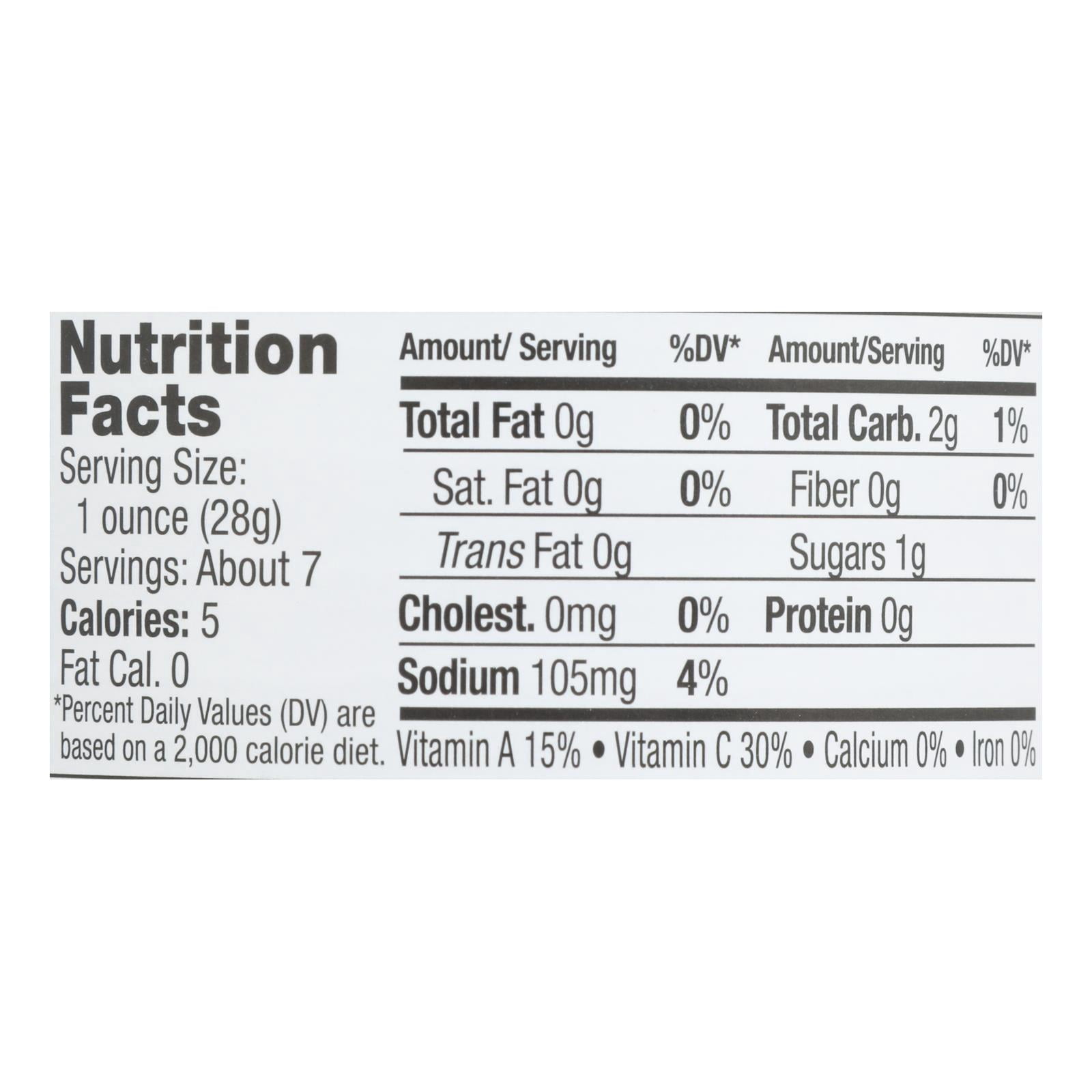 Jeff's Natural Jeff's Natural Bell Pepper Strip - Bell Pepper Strips - Case Of 6 - 12 Oz.