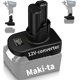 thumbnail image 1 of Para Makita para Adaptador de Batería Bosch de 12 V, para Herramientas Eléctricas Inalámbricas Bosch10.8 V, Adaptador de Batería Compatible con Batería de Iones de Litio Makita18 V Que Se Convierte en Batería Bosch de 12 V GBA (No Incluye Batería), 1 of 6