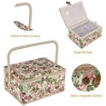 thumbnail image 3 of LEEYNEER Extra Large Sewing Basket for Needles  Thread  Tape Measure, 3 of 8