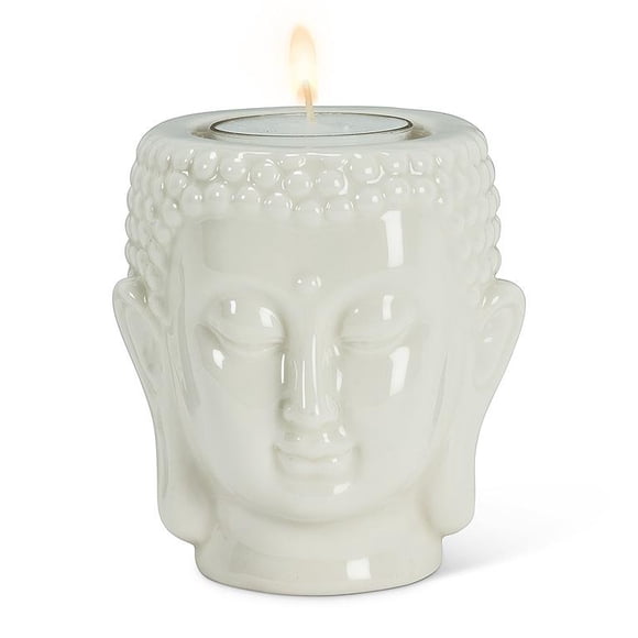 Buddha Head Tealite / 3.5"