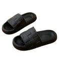 thumbnail image 3 of ibiyuan Sleepers Womens Slippers Men Slides Non Open Toe Comfy Sandals for Women Elegant Beach Shoes for Women for Causal Walking Work Vacation, 3 of 4