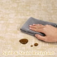 thumbnail image 5 of 8x10 Washable Rug for Living Room Non-Slip Modern Abstract Area Rug Stain Resistant Large Bedroom Rug Contemporary Accent Throw Floor Carpet Solid Rug for Home Decor, Beige, 5 of 7