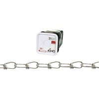 Apex Tool Group Campbell Tool Chain Double Loop Inco 2/0 Zinc Plated 275'/Sq Pl — Residential Use, Standard Application
