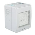 thumbnail image 3 of Enchufe inteligente WiFi para PC, ABS, IP55, resistente al agua, con aplicación de control remoto, toma de corriente para baño y exterior, de 100 a 240 V, 3 of 14