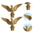 thumbnail image 3 of MasteelfCA 4pcs Plastic Flagpole Eagle Topper Flagpole Eagle Flag Pole Toppers Ornament, 3 of 8